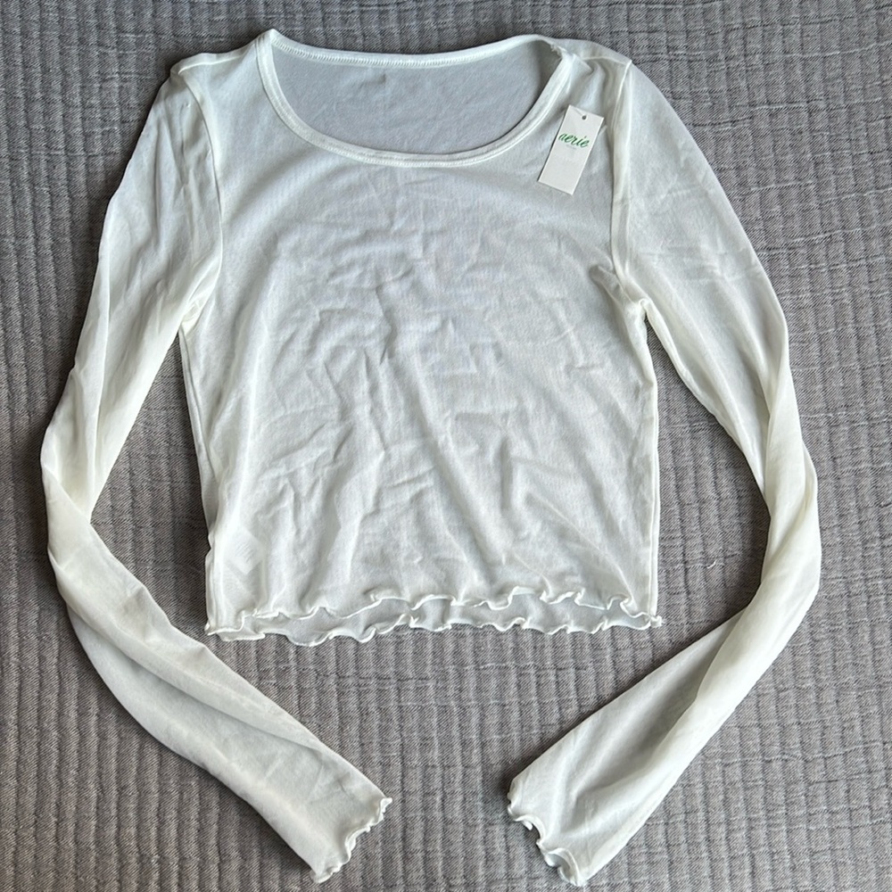 Aerie | Magic Mesh Top